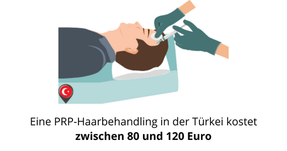 PRP-Haarbehandling Türkei kosten