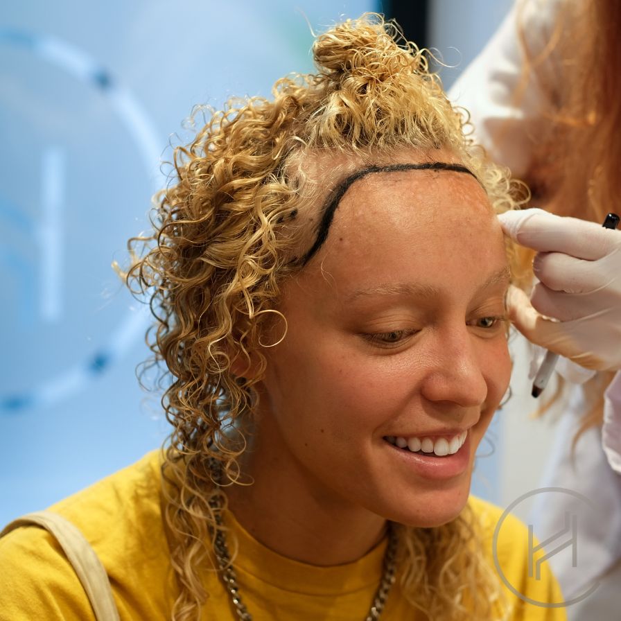 Haartransplantation für blonde Frauen