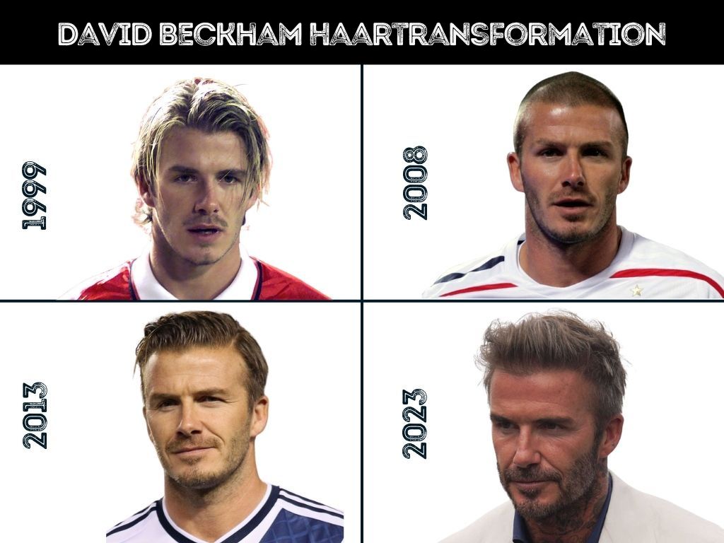 david beckham - haartransformation