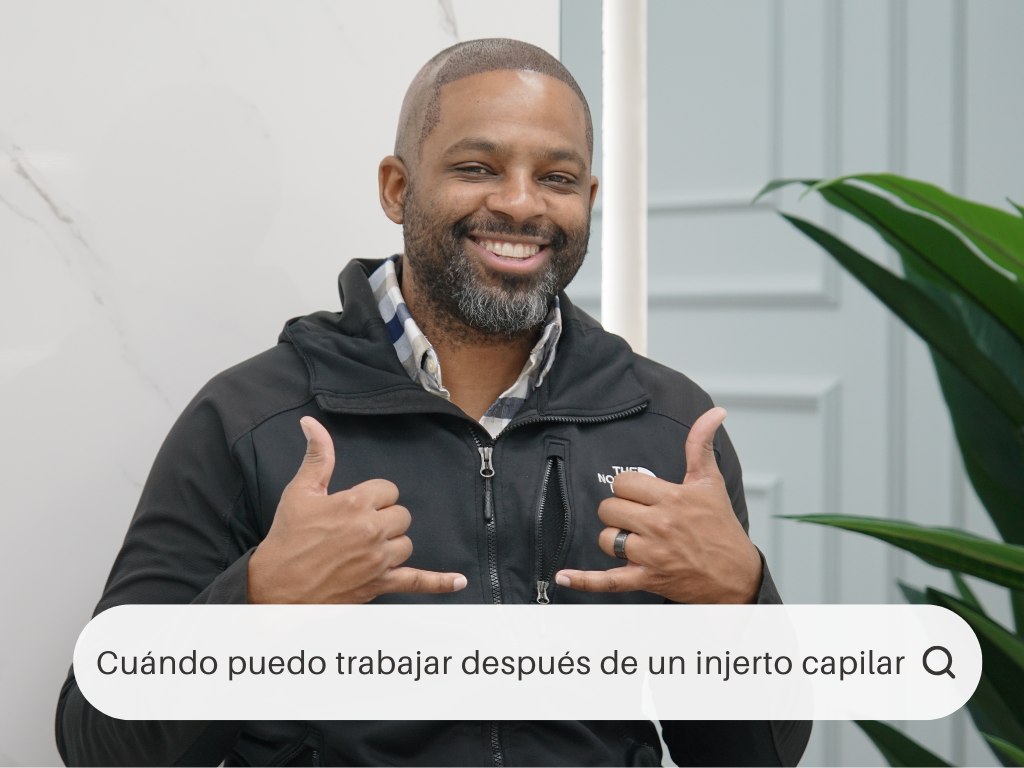 Cuándo puedo trabajar después de un injerto capilar
