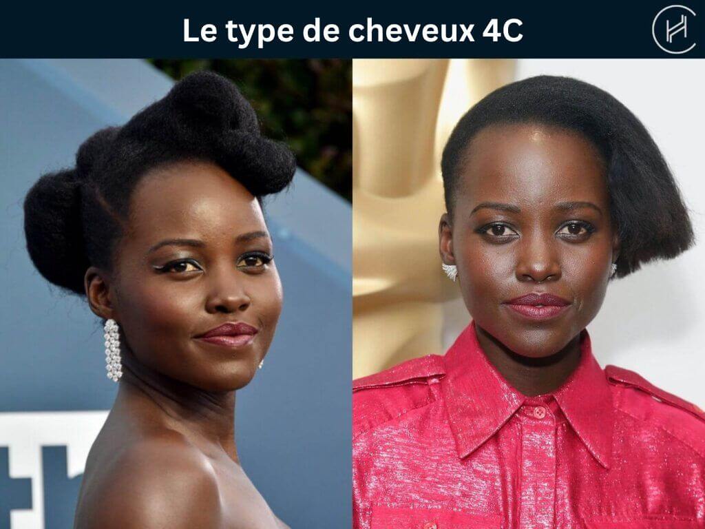 Le type de cheveux 4C exemples