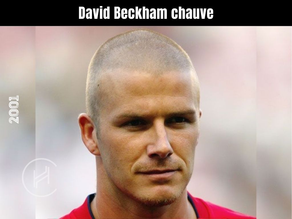 David Beckham - chauve