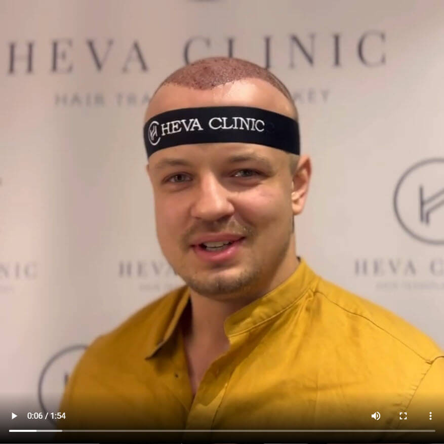 polska opinia o przeszczepie włosów o Heva Clinic
