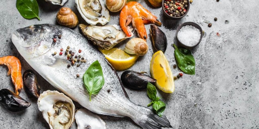 seafood that contains omega 3 and omega 6