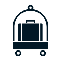 hotel luggage icon