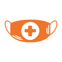 general health orange icon