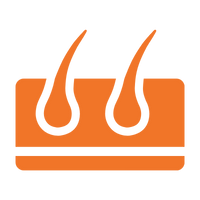 scalp flexibility scalp flexibility orange icon