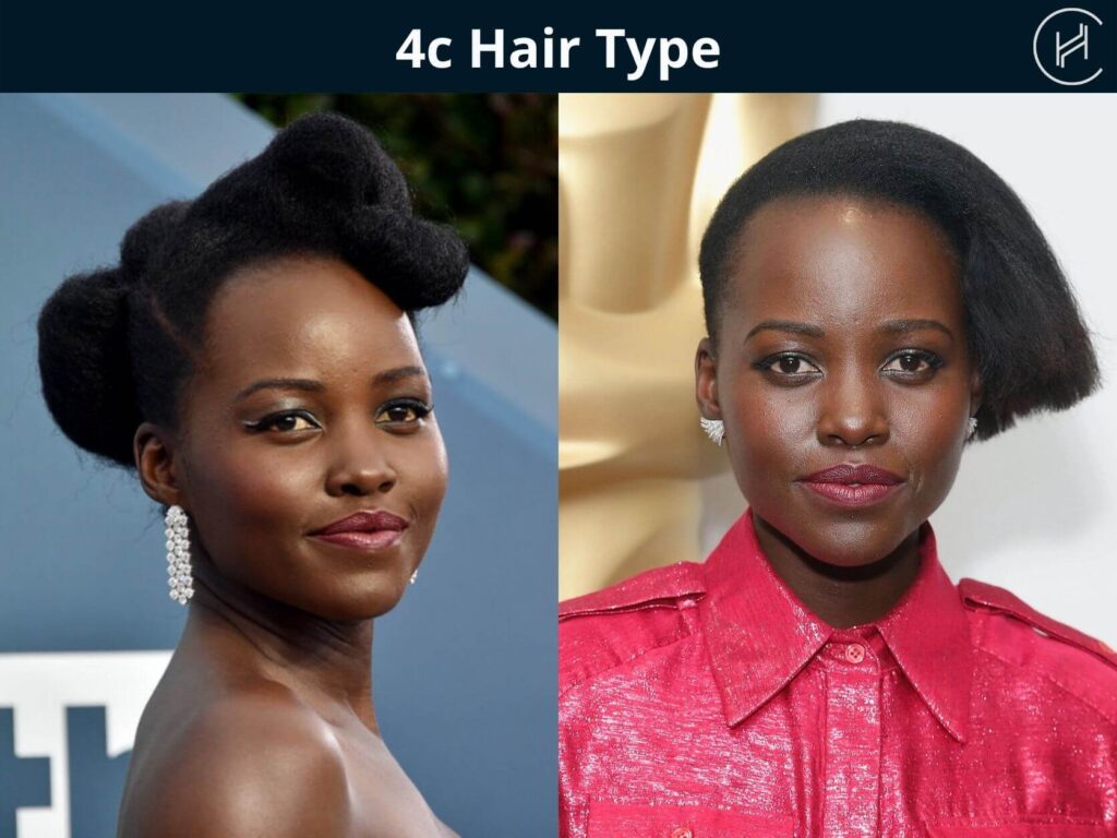 afro hair type 4c examples