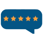 5-star review icon