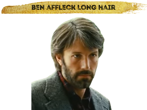 Ben Affleck Long Hair Photo