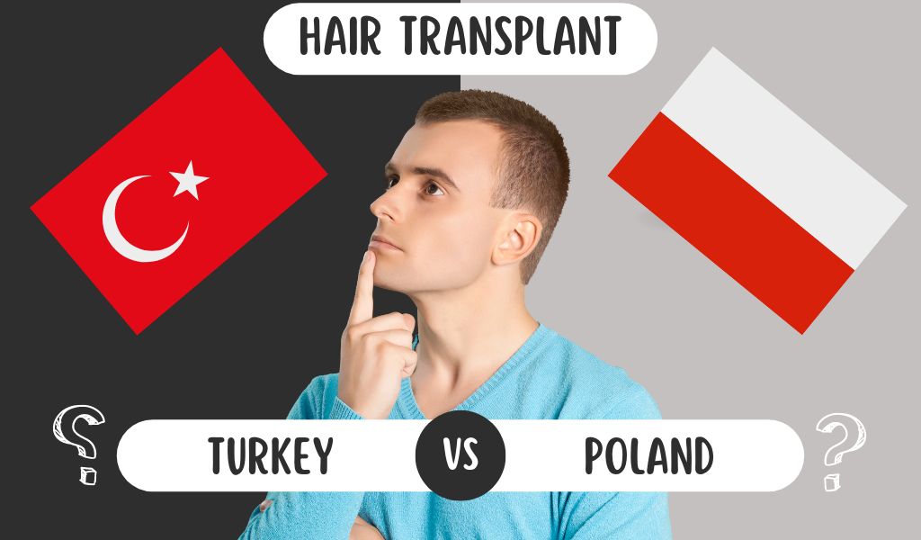 Hair Transplant in Turkey vs Poland Comparison