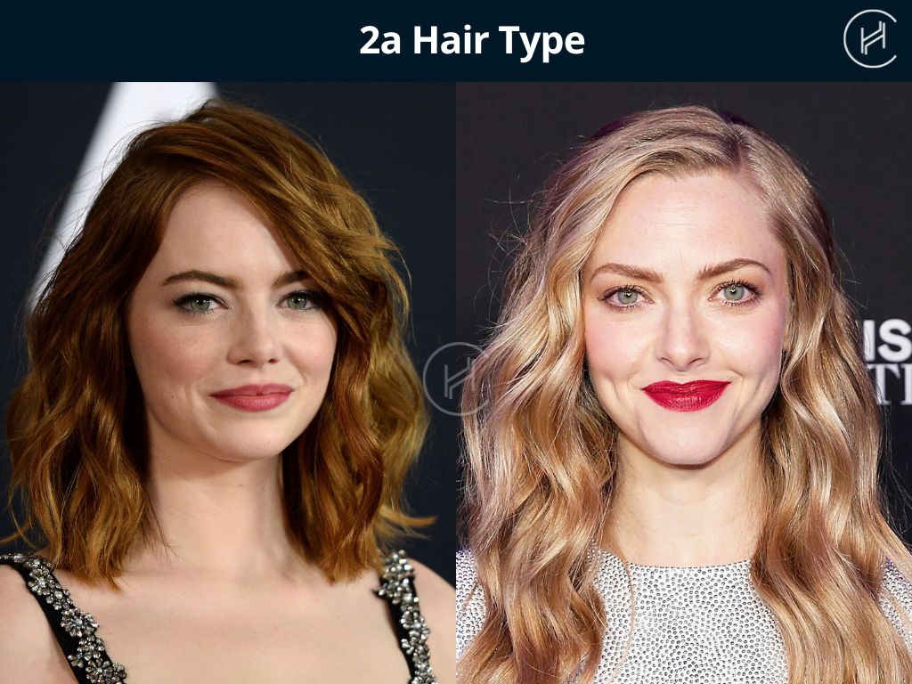 2a wavy hair type examples