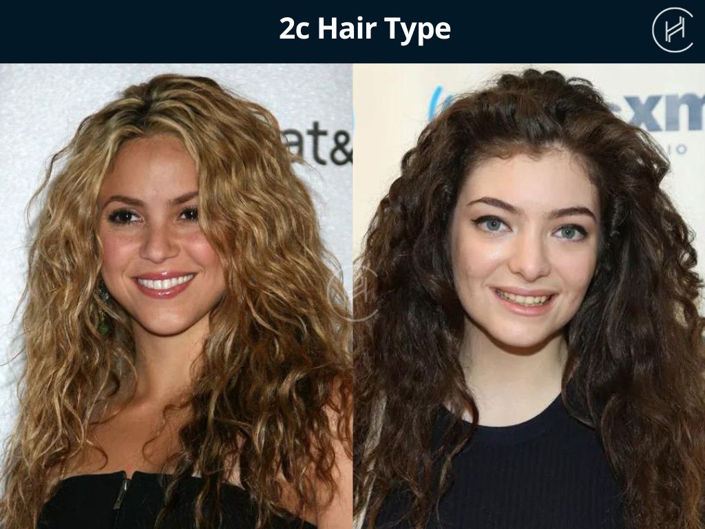 2c curly hair type examples