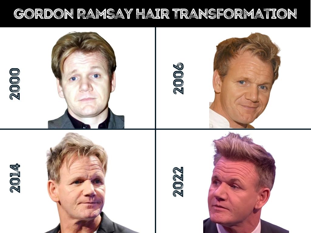 Gordon ramsay hair transformation