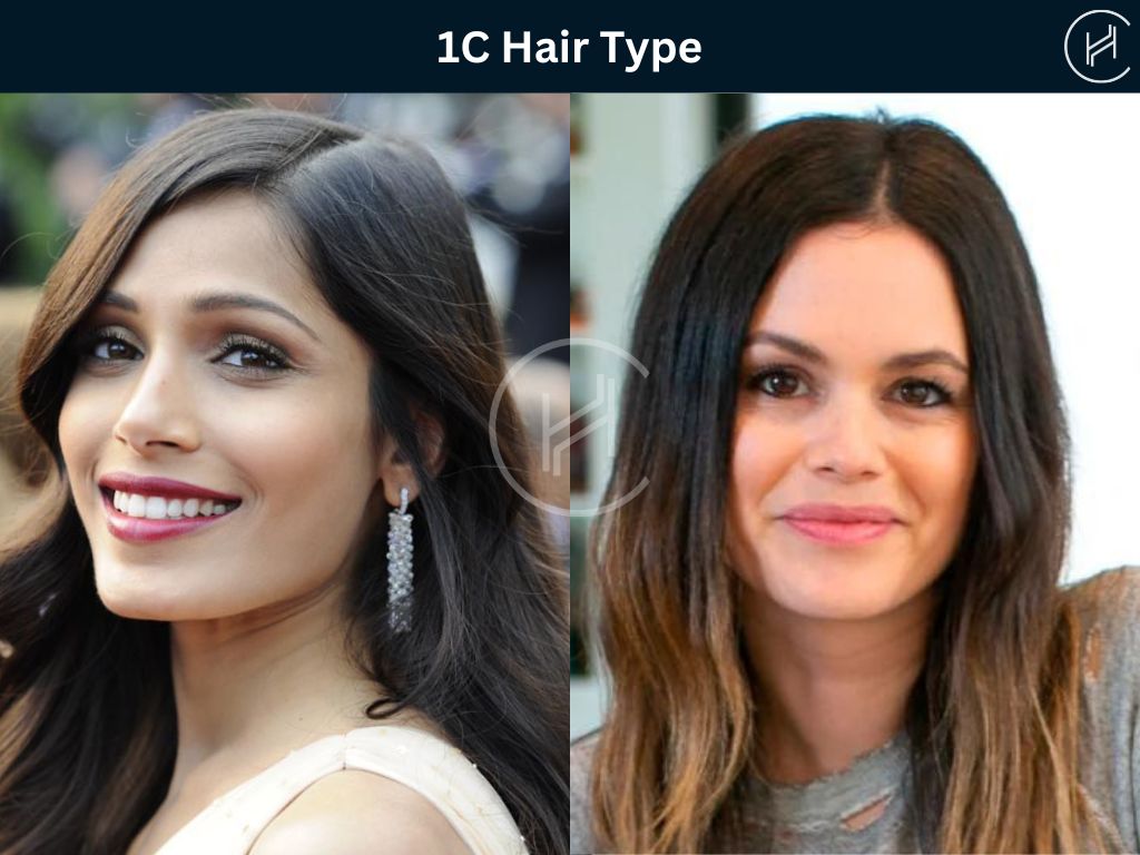 1c hair type examples