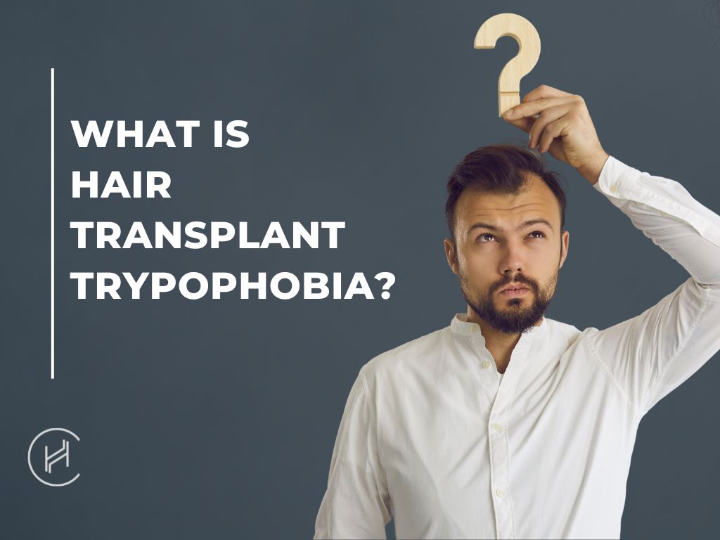 What is hair transplant trypophobia