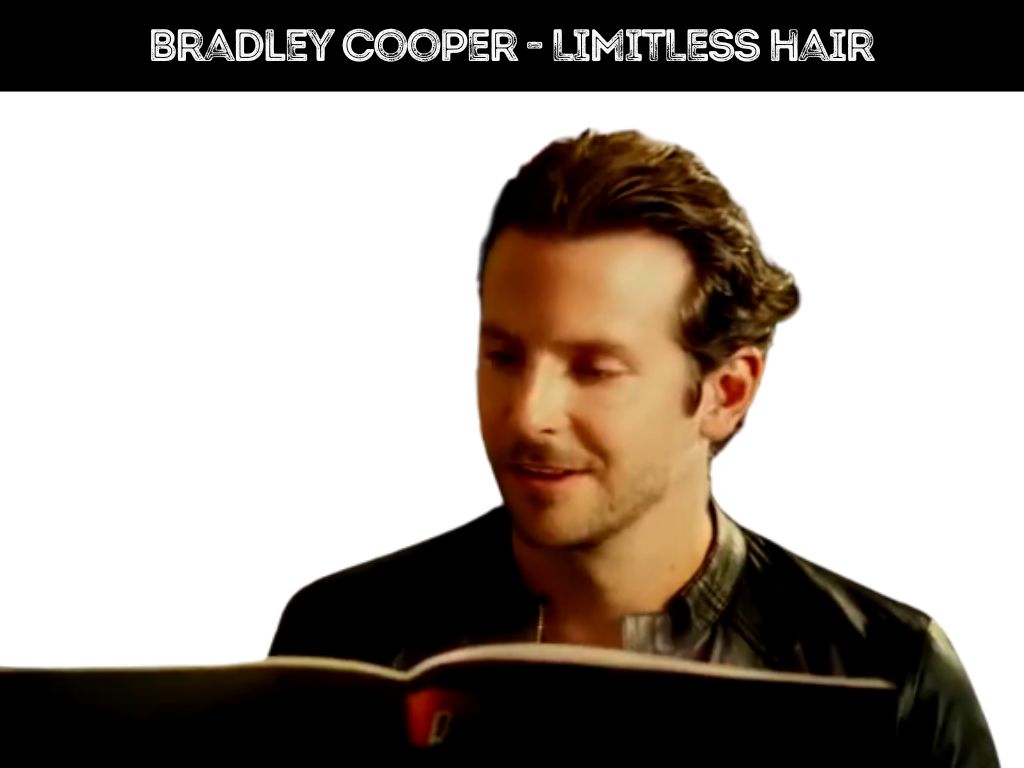 bradley cooper - limitless hair