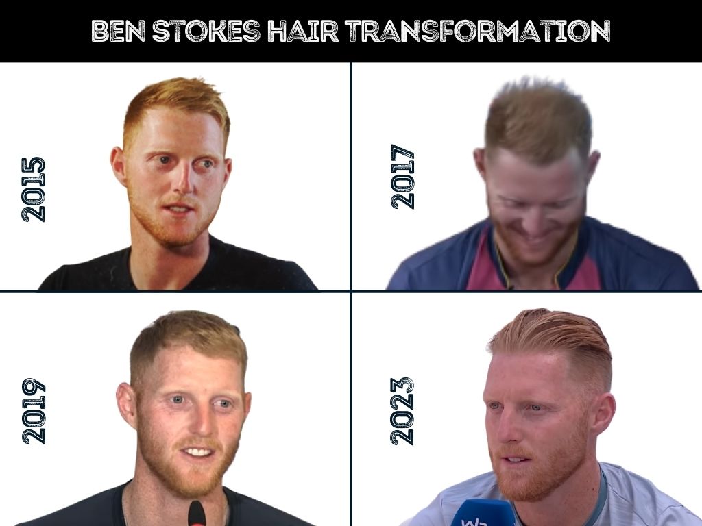 ben stokes hair transformation