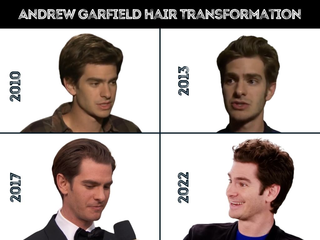 andrew garfield hair transformation