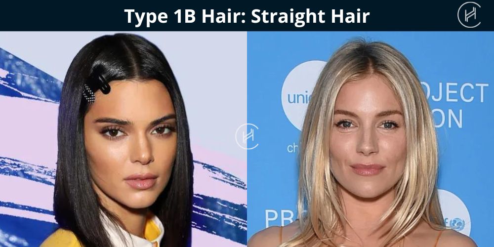 Type 1B Hair - Straight Hair