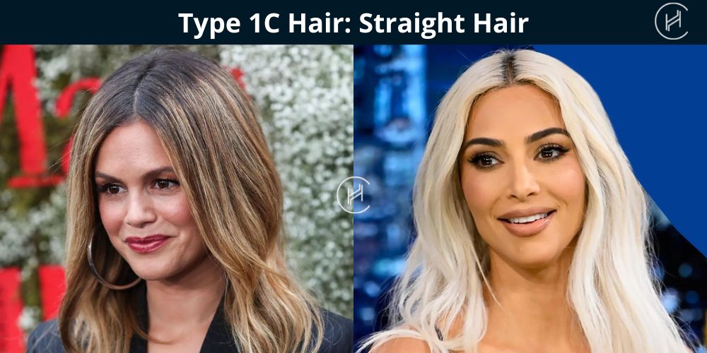 Type 1C Hair - Straight Hair