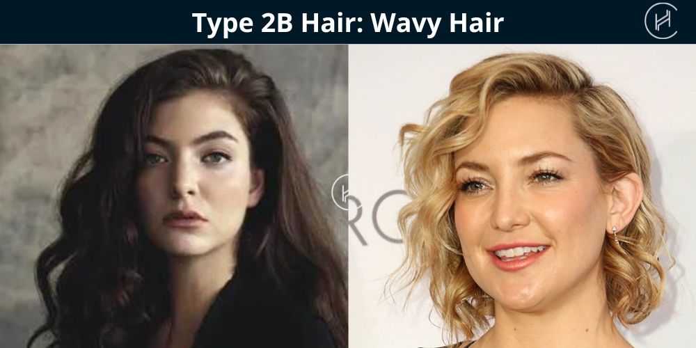 Type 2B Hair - Wavy Hair