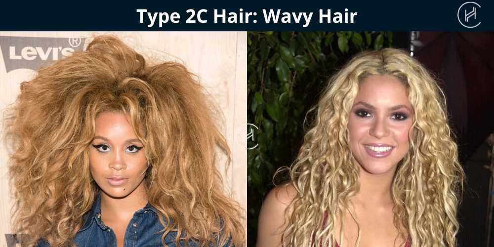 Type 2C Hair - Wavy Hair