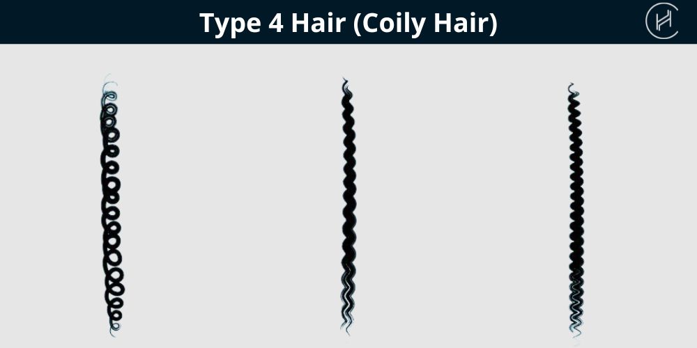 Type 4 Hair (Coily Hair) - 4a, 4b, 4c