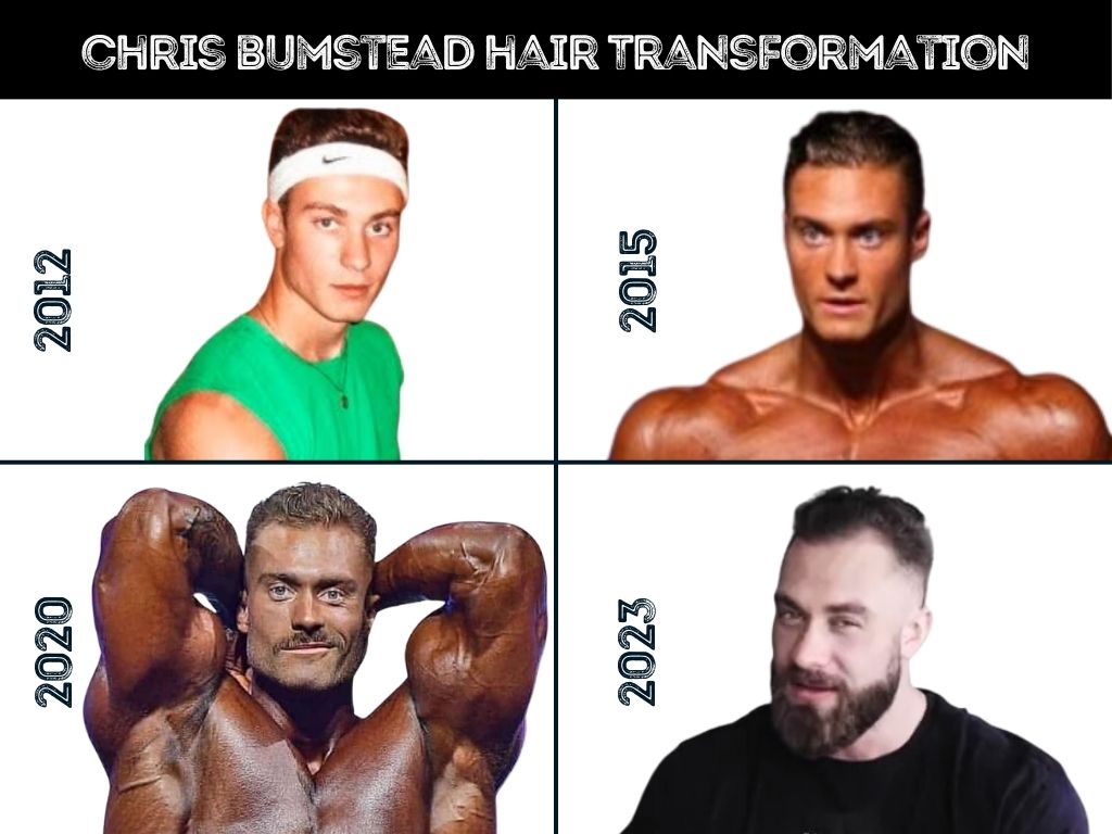 chris bumstead hair transformation