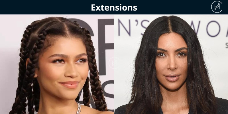 Extensions - Hairstyle for Women with Hair Loss and Thinning Hair