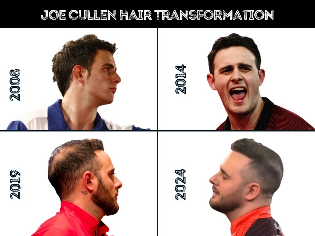 joe cullen - hair transformation