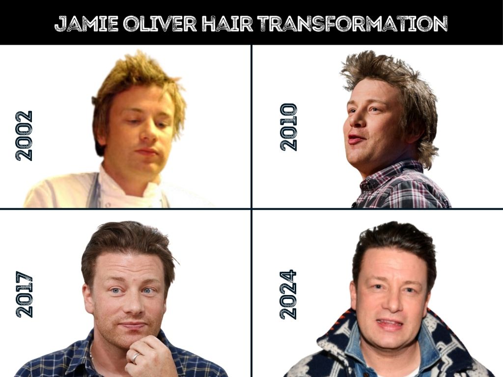 jamie oliver hair transformation