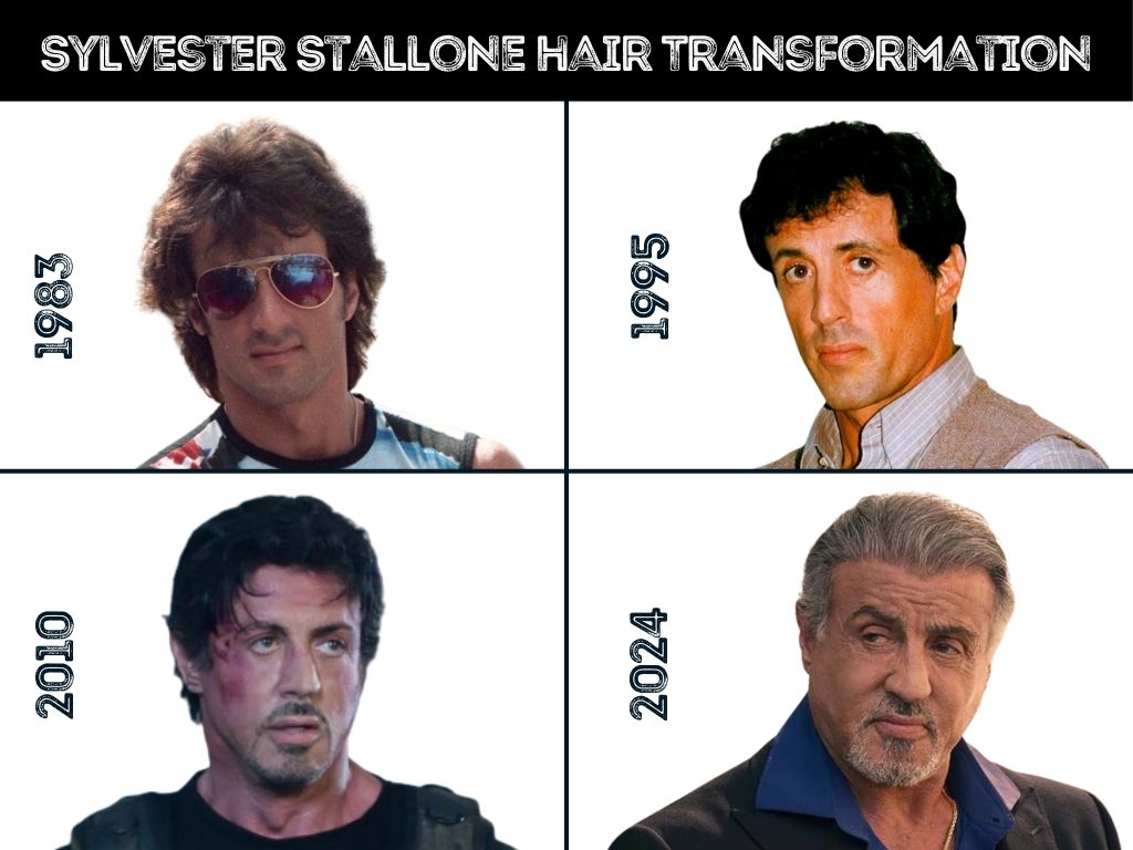 sylvester stallone hair transformation