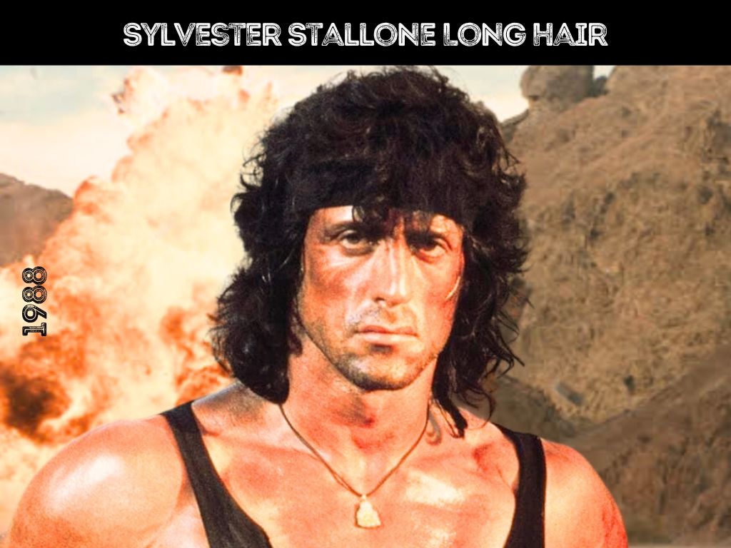 sylvester stallone long hair