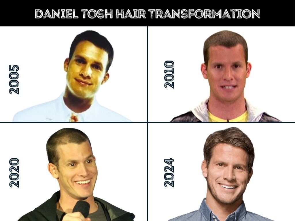 daniel tosh hair transformation