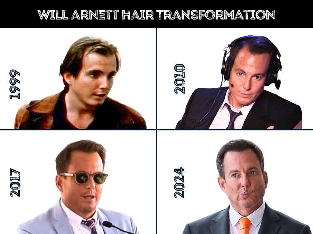 will arnett hair transformation