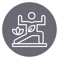 healthy lifestyle gray icon healthy lifestyle gray icon